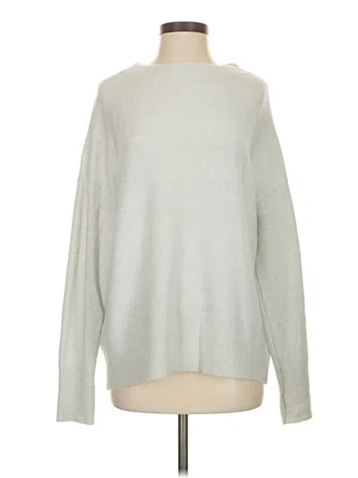 Pre-owned Ann Taylor Pullover Sweater In Silver
