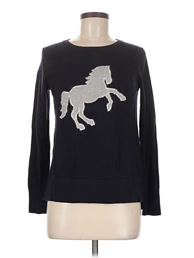 Pre-owned Ann Taylor Pullover Sweater In Silver