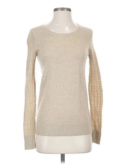 Pre-owned Ann Taylor Pullover Sweater In Tan
