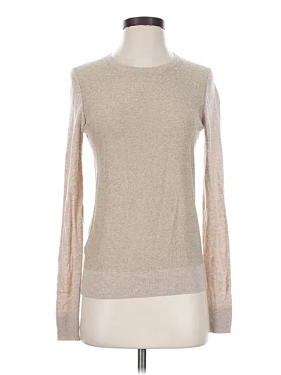 Pre-owned Ann Taylor Pullover Sweater In Tan
