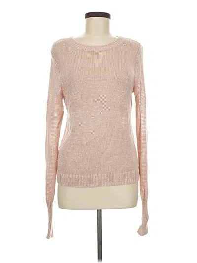 Pre-owned Ann Taylor Pullover Sweater In Tan