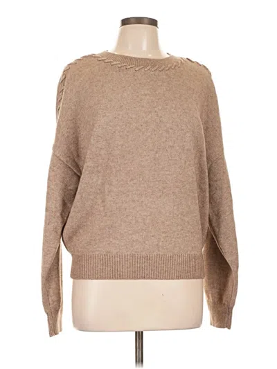 Pre-owned Ann Taylor Pullover Sweater In Tan