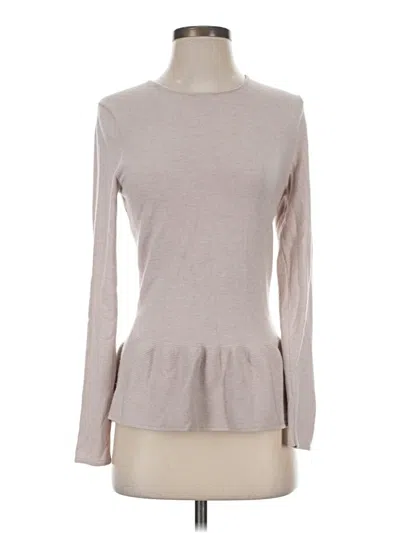 Pre-owned Ann Taylor Pullover Sweater In Tan
