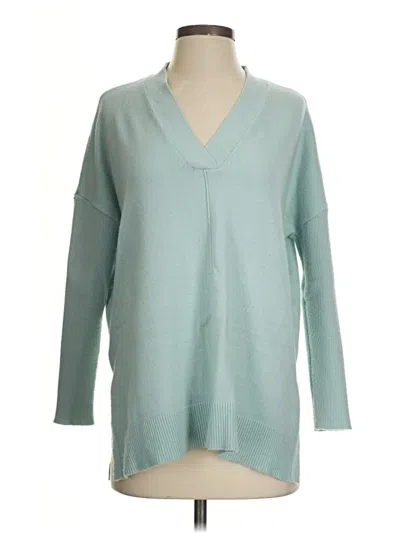 Pre-owned Ann Taylor Pullover Sweater In Teal