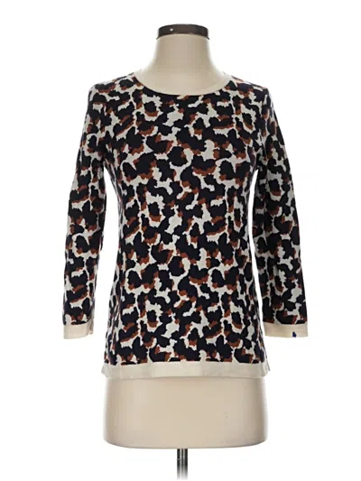 Pre-owned Ann Taylor Pullover Sweater In White