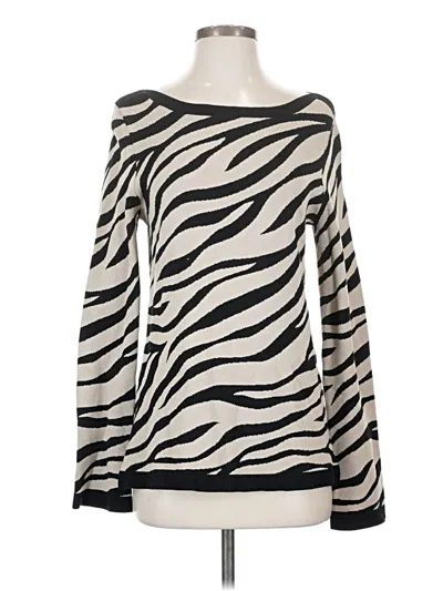 Pre-owned Ann Taylor Pullover Sweater In White