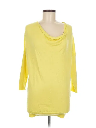 Pre-owned Ann Taylor Pullover Sweater In Yellow