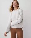 Ann Taylor Relaxed Sweater In Tahini