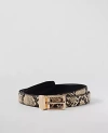Ann Taylor Reversible Belt In Black Multi