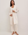 Ann Taylor Ribbed Lounge Duster