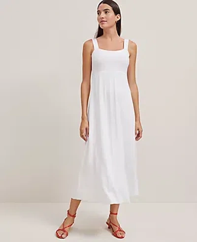 Ann Taylor Ribbed Midi Sweater Dress