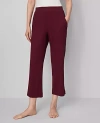 Ann Taylor Ribbed Wide-leg Lounge Pants