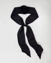 Ann Taylor Rosette Scarf In Black