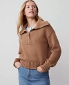 Ann Taylor Sailor Sweater In French Toast