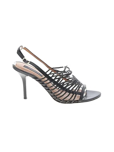 Pre-owned Ann Taylor Sandals In Black