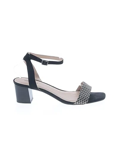 Pre-owned Ann Taylor Sandals In Black