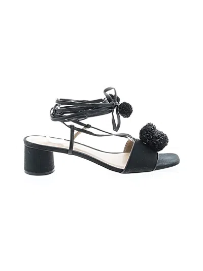 Pre-owned Ann Taylor Sandals In Black