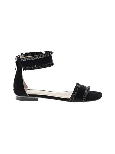 Pre-owned Ann Taylor Sandals In Black