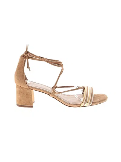 Pre-owned Ann Taylor Sandals In Brown