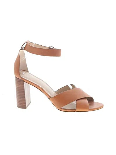 Pre-owned Ann Taylor Sandals In Brown