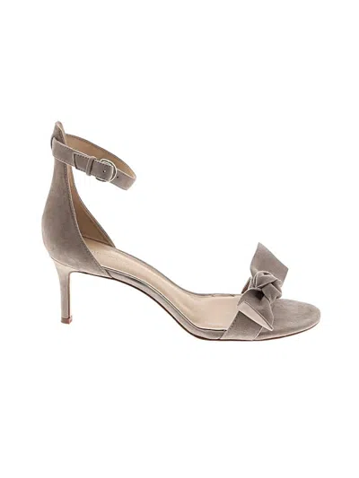 Pre-owned Ann Taylor Sandals In Gray