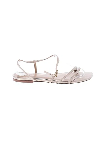 Pre-owned Ann Taylor Sandals In Ivory