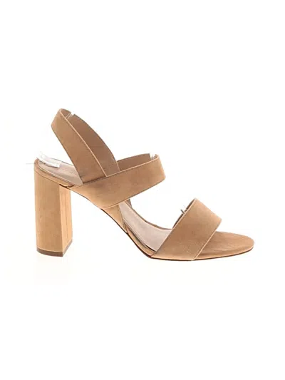 Pre-owned Ann Taylor Sandals In Tan