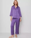 Ann Taylor Satin Pajama Set