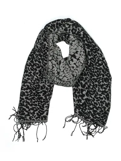 Pre-owned Ann Taylor Scarf In Black