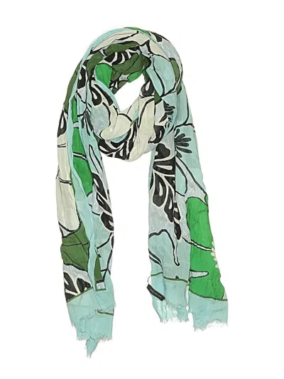Pre-owned Ann Taylor Scarf In Blue