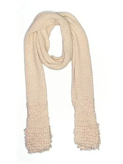 Pre-owned Ann Taylor Scarf In Brown