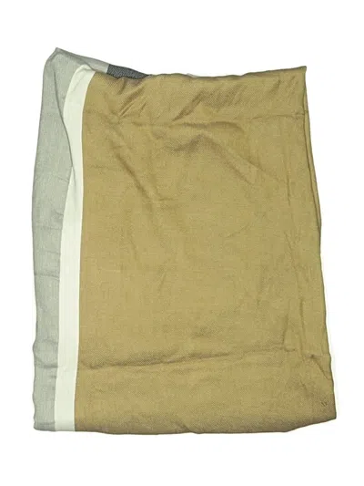 Pre-owned Ann Taylor Scarf In Brown