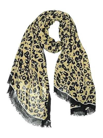 Pre-owned Ann Taylor Scarf In Brown