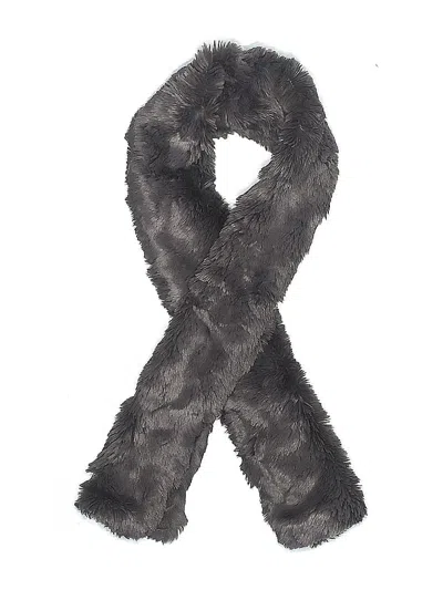 Pre-owned Ann Taylor Scarf In Gray