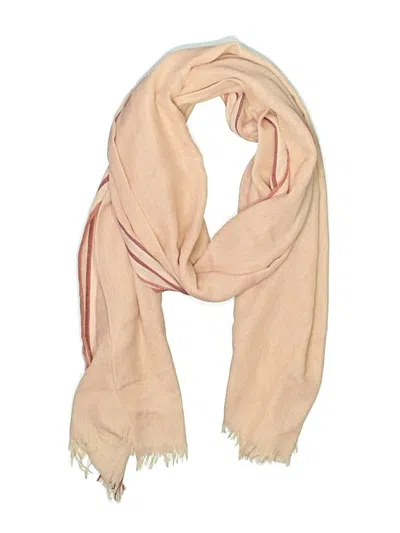 Pre-owned Ann Taylor Scarf In Pink