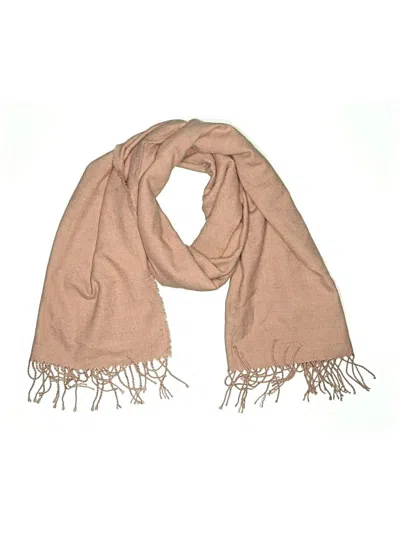 Pre-owned Ann Taylor Scarf In Pink
