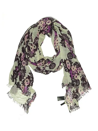 Pre-owned Ann Taylor Scarf In Purple