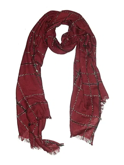 Pre-owned Ann Taylor Scarf In Red