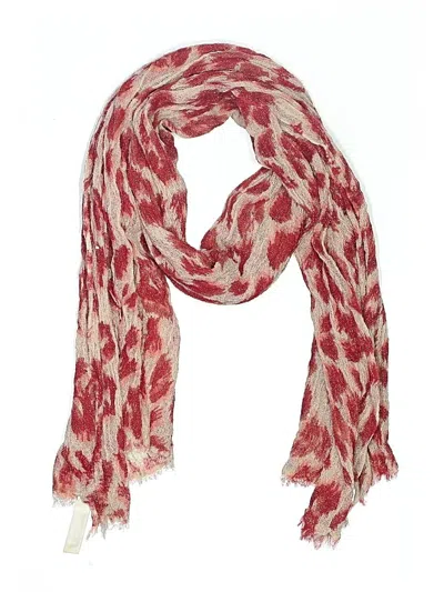Pre-owned Ann Taylor Scarf In Red