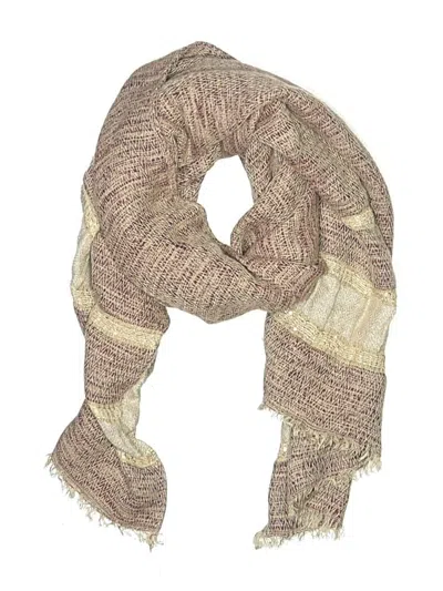 Pre-owned Ann Taylor Scarf In Tan