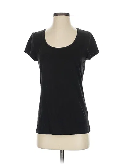 Pre-owned Ann Taylor Short Sleeve T-shirt In Black
