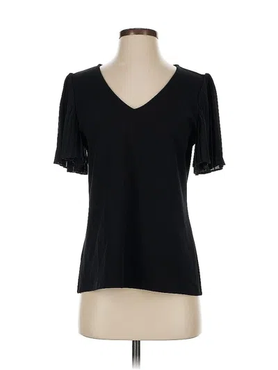 Pre-owned Ann Taylor Short Sleeve T-shirt In Black