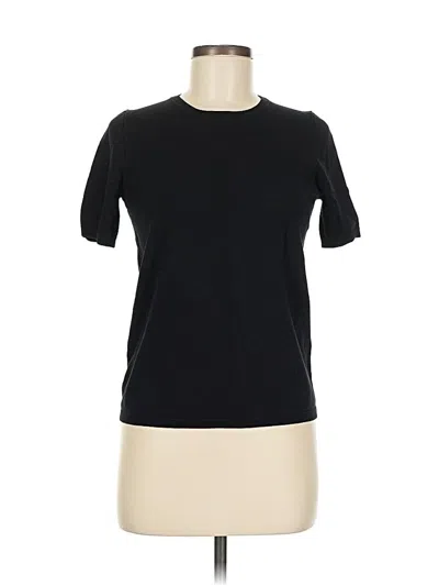 Pre-owned Ann Taylor Short Sleeve T-shirt In Black
