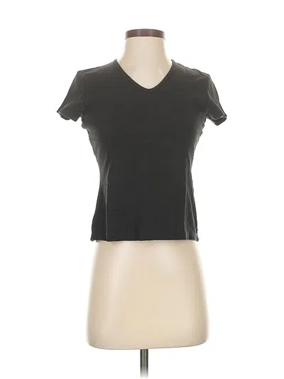 Pre-owned Ann Taylor Short Sleeve T-shirt In Gray