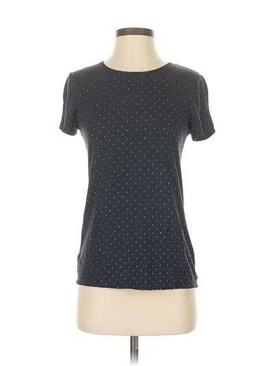 Pre-owned Ann Taylor Short Sleeve T-shirt In Gray