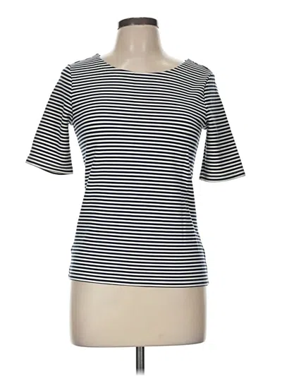 Pre-owned Ann Taylor Short Sleeve T-shirt In Black