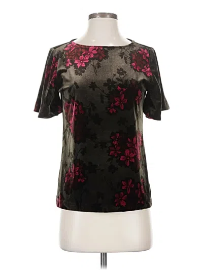 Pre-owned Ann Taylor Short Sleeve T-shirt In Black
