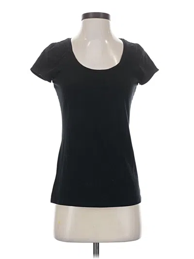 Pre-owned Ann Taylor Short Sleeve T-shirt In Black