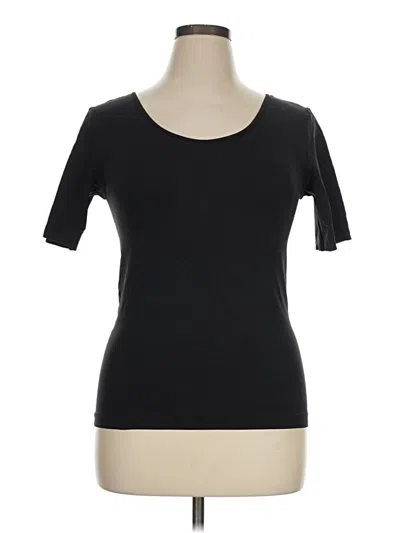 Pre-owned Ann Taylor Short Sleeve T-shirt In Black