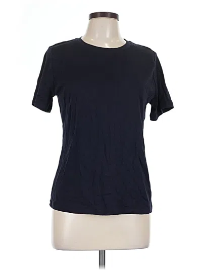 Pre-owned Ann Taylor Short Sleeve T-shirt In Blue